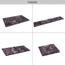 MAVAL Burgundy Washable Rug 8x10 Area Rug