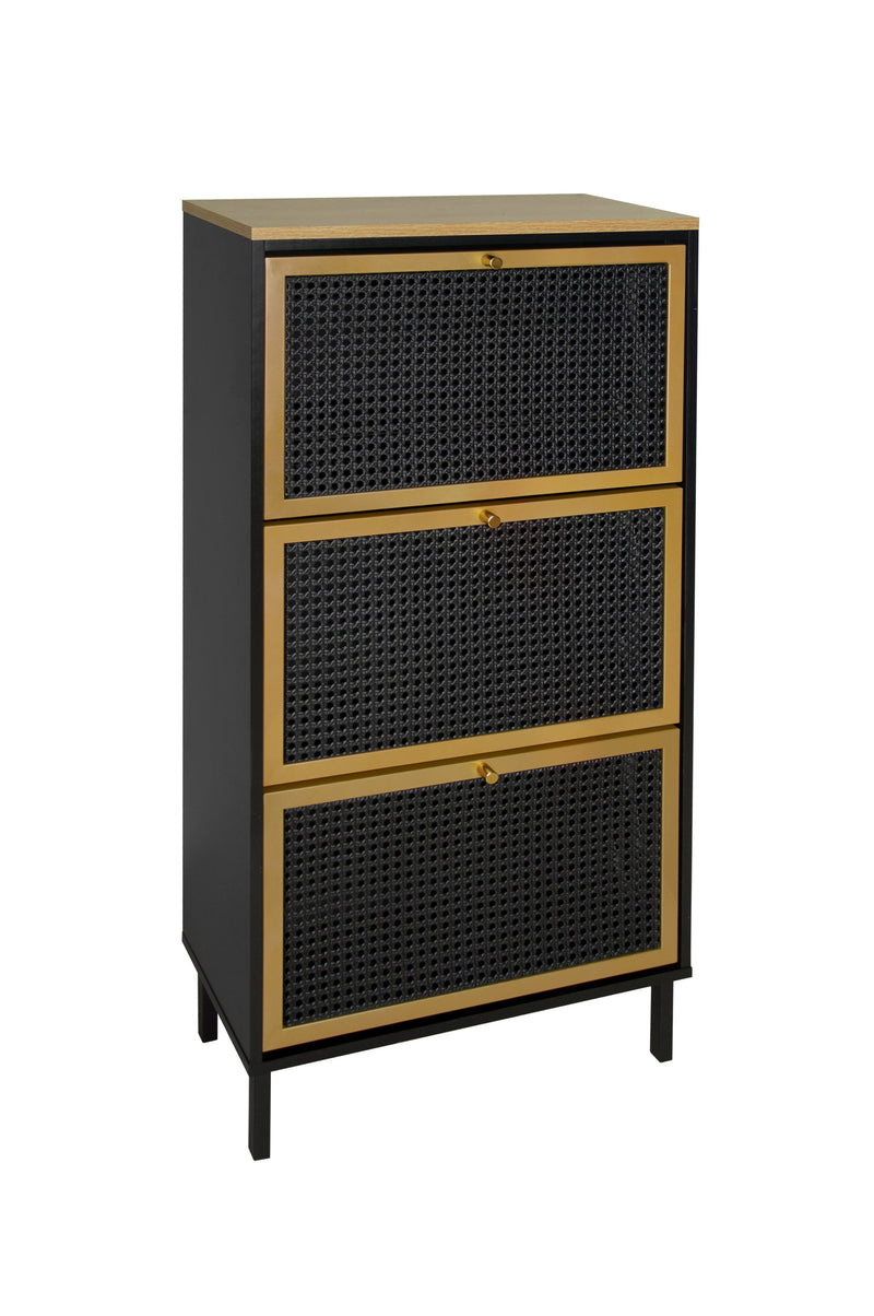 Walker Edison | Modern Entryway Shoe Rack