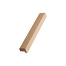 Lacquered Oak Wood "Elan" Knob and Drawer Pulls