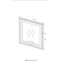 Isaiah - Mirror With Upholstered Frame And LED Lighting by HouseOfZazla