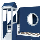 Loft Bed With Tent And Tower by HouseOfZazla