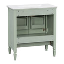 Freestanding Vanity With 1 Drawer & 2 Soft Close Doors With Door Mounted Storage by HouseOfZazla