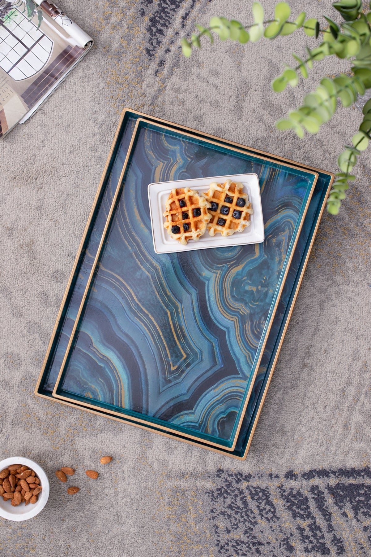 S/2 Effra Rectangular Trays, photo 8 of 10