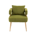 Accent Chair, leisure single chair with Golden feet