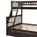 Bunk Bed With Drawers, Convertible Storage Bed by Unique Piece Furniture