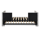 Twin Size Upholstered Daybed With Pop Up Trundle by HouseOfZazla