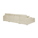 3 Piece Double Chaise Sectional Sofa by Unique Piece Furniture