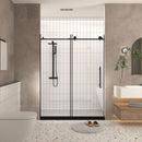 Frameless Shower Door With Handle by HouseOfZazla