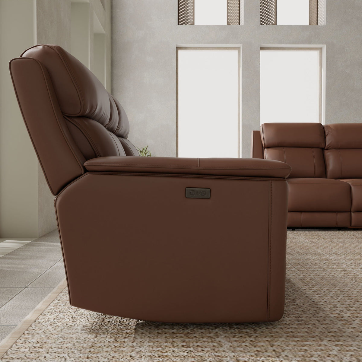 Oslo - Dual Power Reclining Loveseat With Console, photo 10 of 24