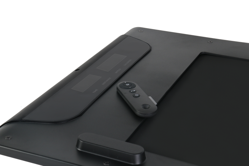 2 in 1 Under Desk Treadmill, 2.5HP Folding Electric Treadmill Walking Jogging Machine for Home Office with Remote Control, Black