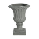 Outdoor Garden Urn Planter, Gray
