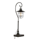 Landen - Contemporary Task Lamp (Set of 2) - Oil Rubbed Bronze / Clear
