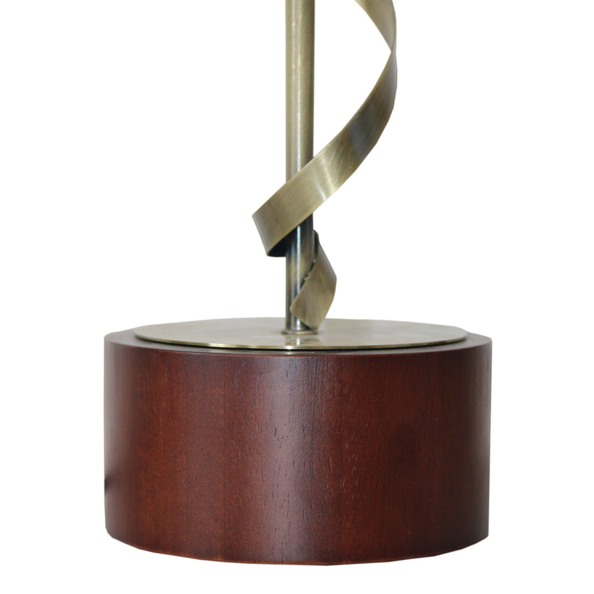 Nightstand Desk Lamp With Twisted Base - White, photo 3 of 11