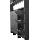 On Trend Multifunctional Tipping Bucket Shoe Cabinet With Storage Shelf & 6 Flip Drawers by HouseOfZazla