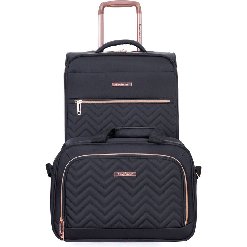 4-Piece Set (16/20/24/28), Softshell Suitcase Spinner Wheels Terylene Luggage Sets Carry On Suitcase Luggage Lightweight Durable Suitcase Black