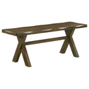 Knotty - Dining Bench - Brown by HouseOfZazla