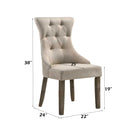 Gabrian - Two Tone Reclaimed Side Chair (Set of 2) - Beige / Gray by HouseOfZazla