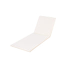 LOUNGE CHAISE SET,SPACE AVAILABLE ON ONE SIDE, ACACIA WOOD WITH WATER-RESISTANT LOUNGE CUSHIONS (CREAM & 2 INCH THICK) - MATCHING DARK GREY/LEAF COCONUT VERSION AVAILABLE