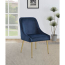 Walmer - Wingback Dining Chair (Set of 2) - Blue