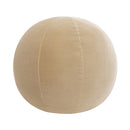 Luna - Round Sphere Accent Ball Throw Pillow by HouseOfZazla