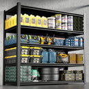 Tall Metal Shelves With Removable Dividers Are High Capacity And Load Bearing For Garages, Kitchens And Offices by HouseOfZazla