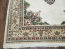 6' X 9' Vintage Handmade India Open Field Tribal Wool Rug Carpet Medallion Nice