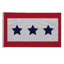 Sewn 3 Blue Star Service Flag by Flagman of America