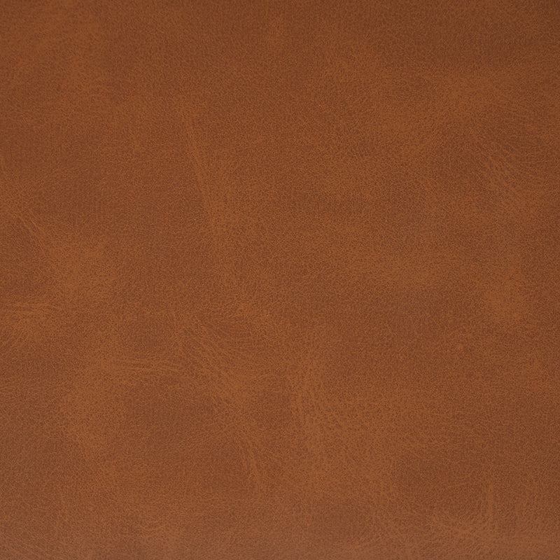 Upholstered PU Leather Ottoman, Solid Wooden Legs, photo 3 of 10