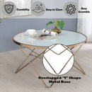Valora - Glass Coffee Table by Unique Piece Furniture