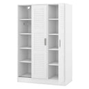 3 Door Shutter Wardrobe & Shelves by HouseOfZazla