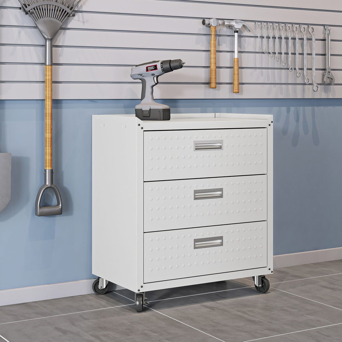 Fortress -3 Drawer Rolling Garage Cabinet, photo 7 of 10