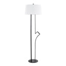 Shadow Contemporary Floor Lamp - Black / White by HouseOfZazla