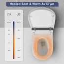 Tankless Smart Toilet With Bidet Built In