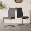 Modern Dining Chairs With Padded Seat, High Back by Unique Piece Furniture