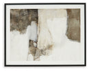 Aldricton - Wall Art - Brown / White