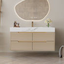 35.4" Modern Bathroom Vanity with Undermount Sink
