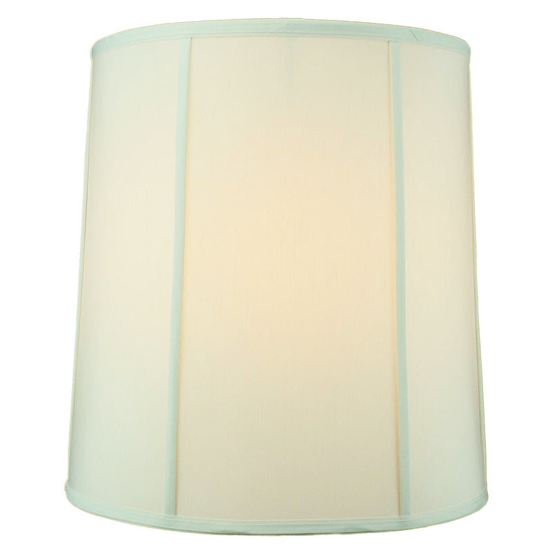 14"x16"x17" Large Drum Lampshade Egg Shell Shantung, Large Cylinder Replacement Lamp Shade for Tall Table Lamps