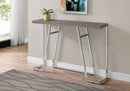 Accent Console Table For Entryway, Durable Construction - Taupe by HouseOfZazla