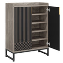 5 Tiers Shoe Storage Organizer With Doors by HouseOfZazla