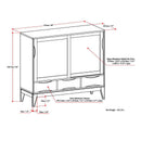 Harper - Handcrafted Medium Storage Cabinet by HouseOfZazla