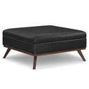 Owen - Multifunctional Square Coffee Table Storage Ottoman by Unique Piece Furniture
