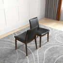 Laura - Mid-Century Modern Solid Wood Dining Chair (Set of 2) by HouseOfZazla