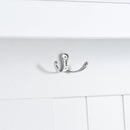 5-in-1 Entryway Bench with Shutter-shaped doors, Coat Rack, Cushion and 4 Sturdy Hooks, 47.2" Wide Hall Tree with Storage Bench for Hallway, Entryway, Living Room