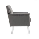 Accent Chair, Living Room Chair / leisure single sofa with acrylic feet