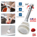 Movable Kitchen Tap Head 360¡ Rotatable Swivel Water-Saving Faucet Anti-Splash Sink Tap Head Spray Aerator w/ Three Modes Flexible Extended Hose For H