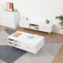 2 DRAWERS COFFEE  TABLE-1130