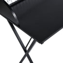 39.4"" L Rectangular Computer Desk, Writing Desk - full black