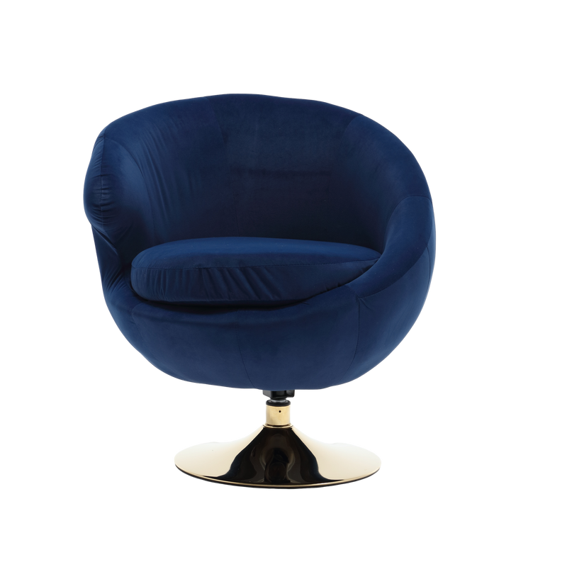 360 Degree Swivel Cuddle Barrel Accent Chairs, Round Armchairs with Wide Upholstered, Fluffy Fabric Chair for Living Room, Bedroom, Office, Waiting Rooms