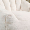 Beanbag Chair, Beanbag Sofa Chair With Armrests Stuffed High Density Foam by HouseOfZazla