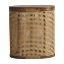 Larissa - Lid Up, Storage Stool - Oak by HouseOfZazla